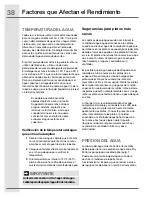 Preview for 38 page of Electrolux EIDW5905 Use & Care Manual