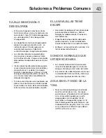 Preview for 43 page of Electrolux EIDW5905 Use & Care Manual