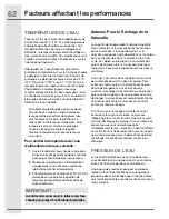 Preview for 62 page of Electrolux EIDW5905 Use & Care Manual