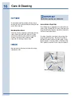 Preview for 16 page of Electrolux EIDW6105 Use And Care Manual