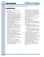 Preview for 6 page of Electrolux EIDW6105GS0 Technical & Service Manual