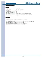 Preview for 8 page of Electrolux EIDW6105GS0 Technical & Service Manual