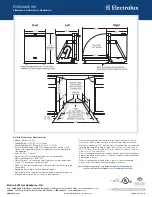 Предварительный просмотр 2 страницы Electrolux EIDW6305GB - Semi-Integrated Dishwasher Brochure & Specs