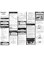 Electrolux EIDW6405HT - Fully Integrated Dishwasher Installation Instructions предпросмотр