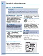 Предварительный просмотр 4 страницы Electrolux EIED55H IW Installation Instructions Manual