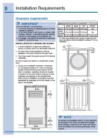 Предварительный просмотр 8 страницы Electrolux EIED55H IW Installation Instructions Manual