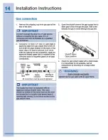 Предварительный просмотр 14 страницы Electrolux EIED55H IW Installation Instructions Manual