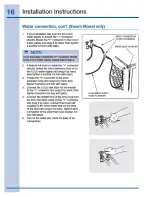 Предварительный просмотр 16 страницы Electrolux EIED55H IW Installation Instructions Manual