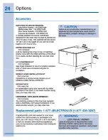 Предварительный просмотр 24 страницы Electrolux EIED55H IW Installation Instructions Manual