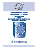 Electrolux EIED55H IW Technical & Service Manual предпросмотр