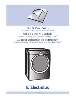 Electrolux EIED55HIW - 8.0 cu. Ft. Electric Dryer (French) Manual D’Utilisation Et D’Entretien preview
