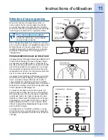 Preview for 11 page of Electrolux EIED55HIW - 8.0 cu. Ft. Electric Dryer (French) Manual D’Utilisation Et D’Entretien