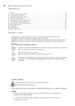 Предварительный просмотр 20 страницы Electrolux EIFH/C-2 EEC User Manual