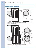 Предварительный просмотр 6 страницы Electrolux EIFLS55IIW - 27" Front-Load Steam Washer Installation Instructions Manual