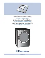 Electrolux EIFLS60JIW Installation Instructions Manual preview