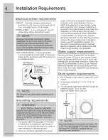 Preview for 4 page of Electrolux EIFLS60JIW0 Installation Manual