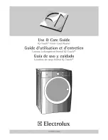 Preview for 1 page of Electrolux EIFLS60JIW0 Use & Care Manual