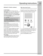 Preview for 15 page of Electrolux EIFLS60JIW0 Use & Care Manual