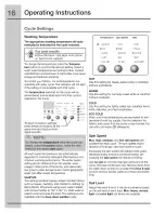 Preview for 16 page of Electrolux EIFLS60JIW0 Use & Care Manual