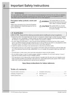 Preview for 2 page of Electrolux EIFLS60LT1 Installation Instructions Manual