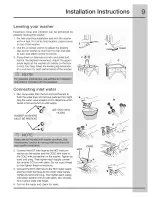 Preview for 9 page of Electrolux EIFLS60LT1 Installation Instructions Manual