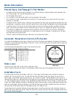 Preview for 8 page of Electrolux EIFLW55H MB Technical & Service Manual