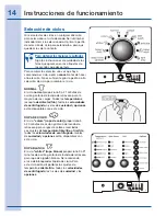 Предварительный просмотр 14 страницы Electrolux EIFLW55HIW - 27" Front-Load Washer (Spanish) Guia De Uso Y Cuidado