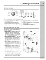 Предварительный просмотр 7 страницы Electrolux EIFLW55IKG - 4.7 cu. Ft. Washer Use And Care Manual