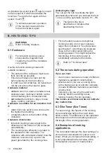 Preview for 14 page of Electrolux EIL83443 User Manual