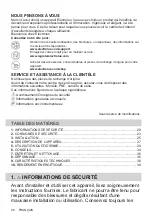 Preview for 20 page of Electrolux EIL83443 User Manual