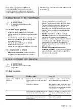 Preview for 97 page of Electrolux EIL83443 User Manual