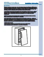 Preview for 11 page of Electrolux EILFU17GS Technical & Service Manual