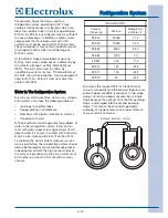 Предварительный просмотр 35 страницы Electrolux EILFU17GS Technical & Service Manual