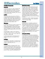 Preview for 59 page of Electrolux EILFU17GS Technical & Service Manual