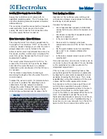 Preview for 61 page of Electrolux EILFU17GS Technical & Service Manual