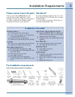 Предварительный просмотр 3 страницы Electrolux EIMED55I MB Installation Instructions Manual