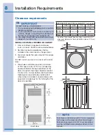 Предварительный просмотр 8 страницы Electrolux EIMED55I MB Installation Instructions Manual