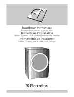 Preview for 1 page of Electrolux EIMED55IMB2 Installation Instructions Manual