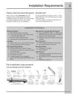 Preview for 3 page of Electrolux EIMED55IMB2 Installation Instructions Manual