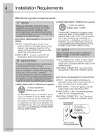 Preview for 4 page of Electrolux EIMED55IMB2 Installation Instructions Manual