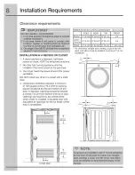 Preview for 8 page of Electrolux EIMED55IMB2 Installation Instructions Manual