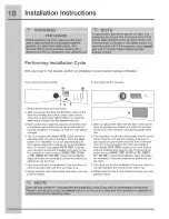 Preview for 18 page of Electrolux EIMED55IMB2 Installation Instructions Manual