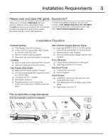 Preview for 3 page of Electrolux EIMED60JIW0 Installation Instructions Manual