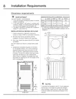 Preview for 8 page of Electrolux EIMED60JIW0 Installation Instructions Manual