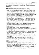 Preview for 3 page of Electrolux EIP8546 User Manual