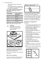 Preview for 10 page of Electrolux EIP8546 User Manual