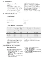 Preview for 20 page of Electrolux EIS62344 User Manual