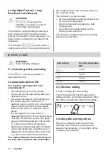 Preview for 10 page of Electrolux EIS62443 User Manual