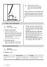 Preview for 16 page of Electrolux EIS62443 User Manual