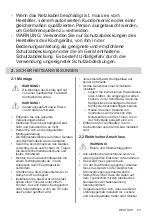 Preview for 23 page of Electrolux EIS62443 User Manual